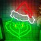 Christmas Neon Sign Cartoon Christmas Neon Light Sign Christmas LED Signs for Wall Light Up Signs for Home Party Neon Wall Light Decor Xmas Gift